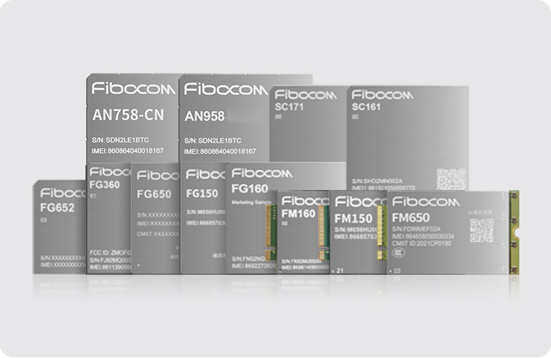 98858vip威尼斯游戏基于多芯平台布局了FG160、FM160、FG650、FM650、FG360等数十款5G模组系列产品