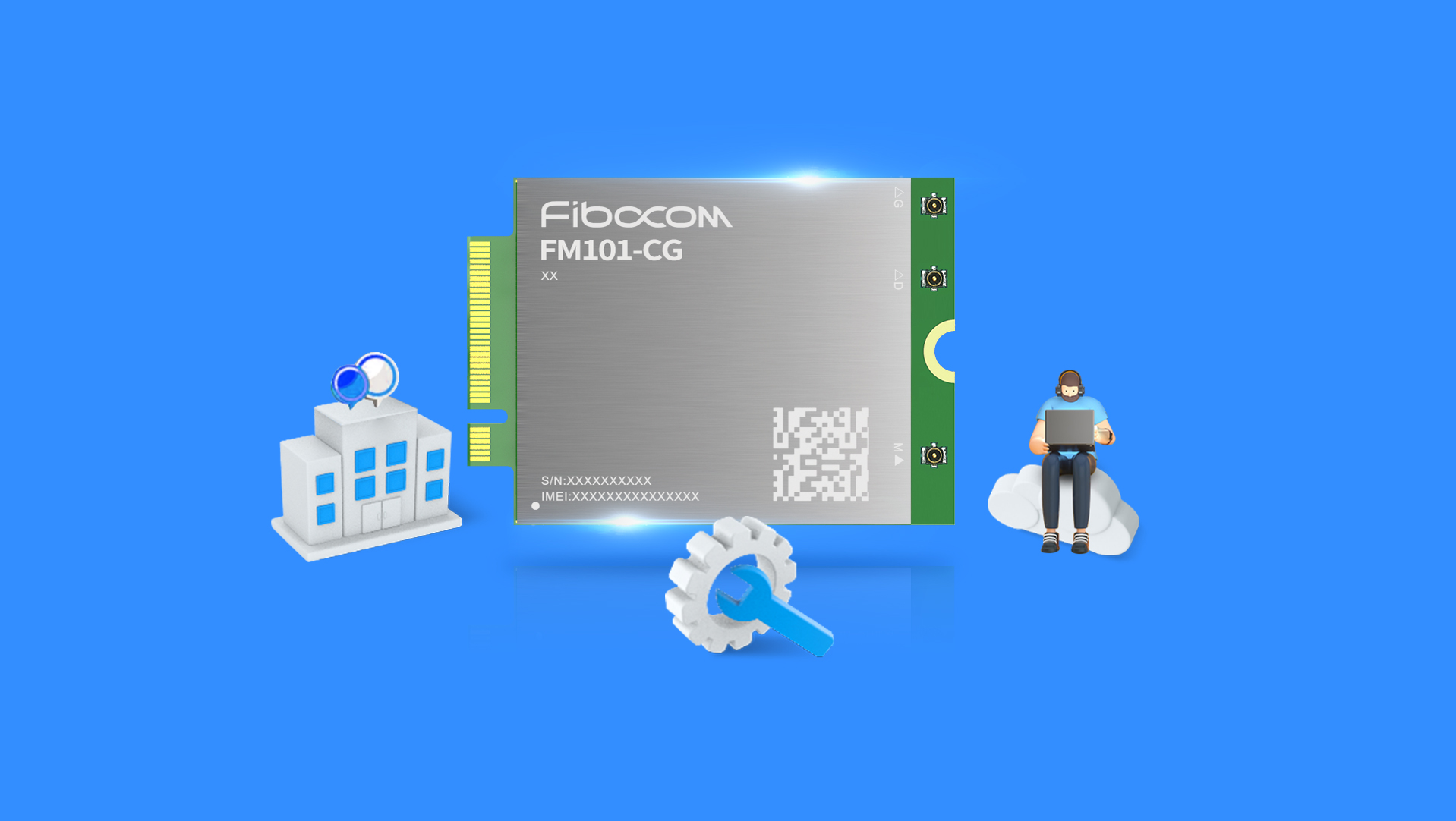 98858vip威尼斯游戏 LTE Cat6 模组 FM101-CG的应用场景