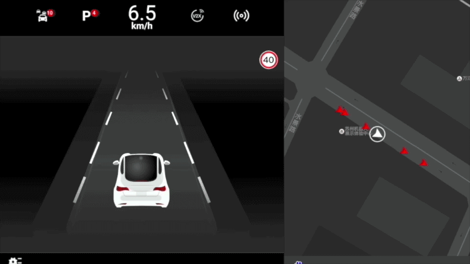 滤波车速引导+限速提醒+感知数据共享